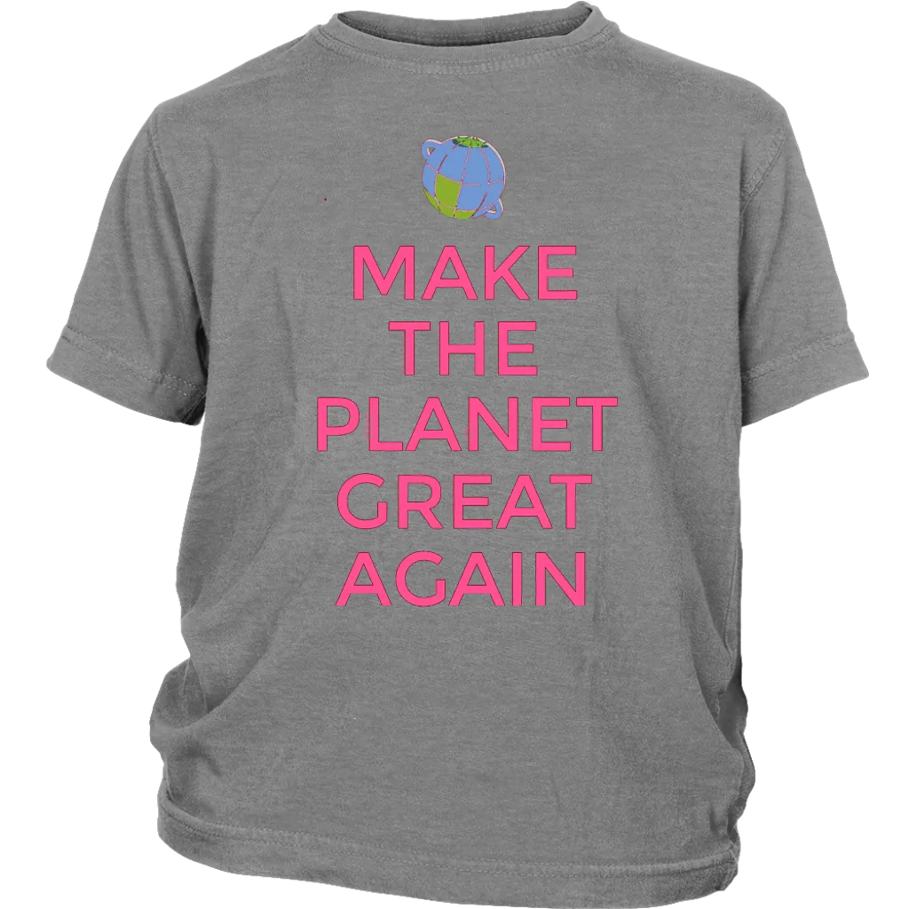 Macron to Congress: 'Make the Planet Great Again' T-shirt