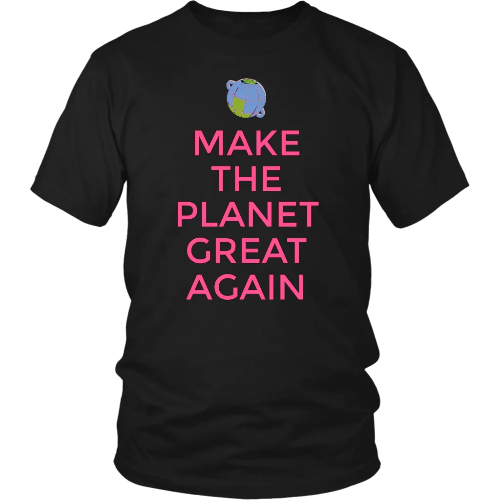 Macron to Congress: 'Make the Planet Great Again' T-shirt