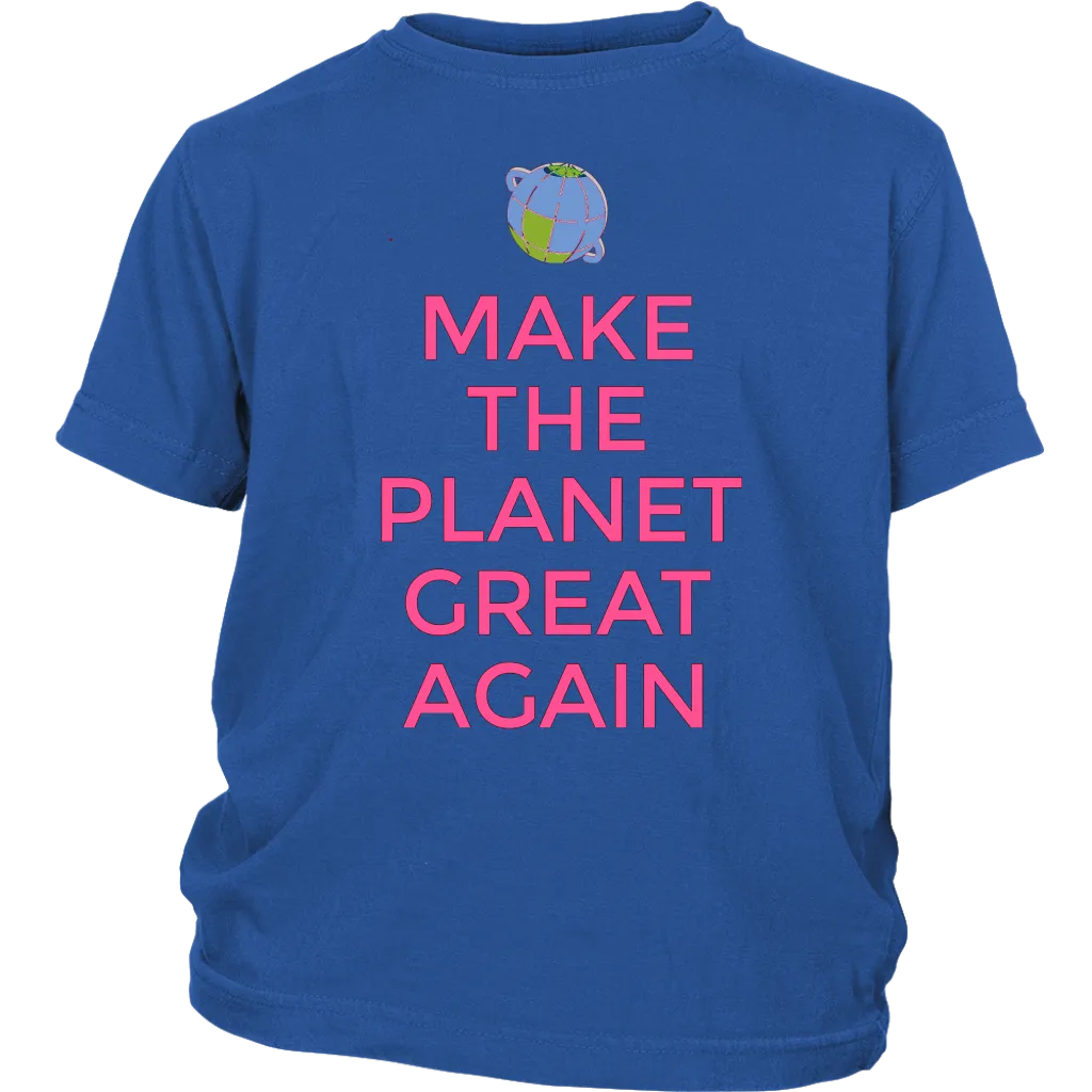 Macron to Congress: 'Make the Planet Great Again' T-shirt