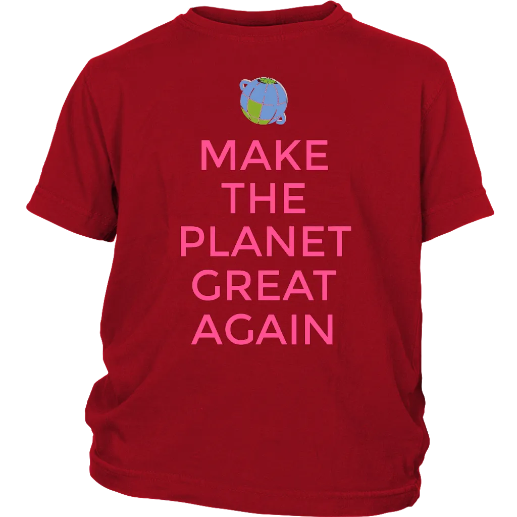 Macron to Congress: 'Make the Planet Great Again' T-shirt