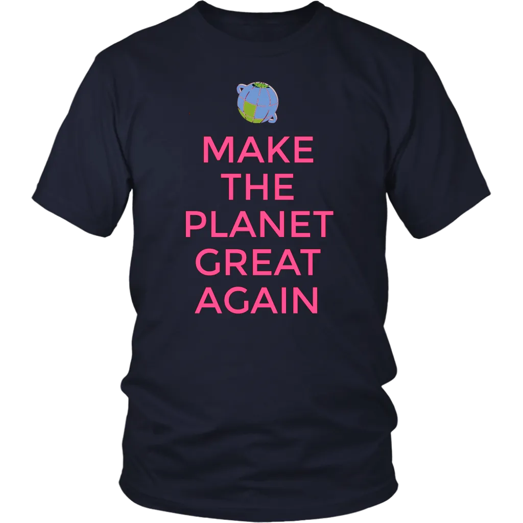 Macron to Congress: 'Make the Planet Great Again' T-shirt