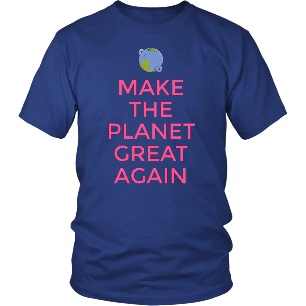 Macron to Congress: 'Make the Planet Great Again' T-shirt