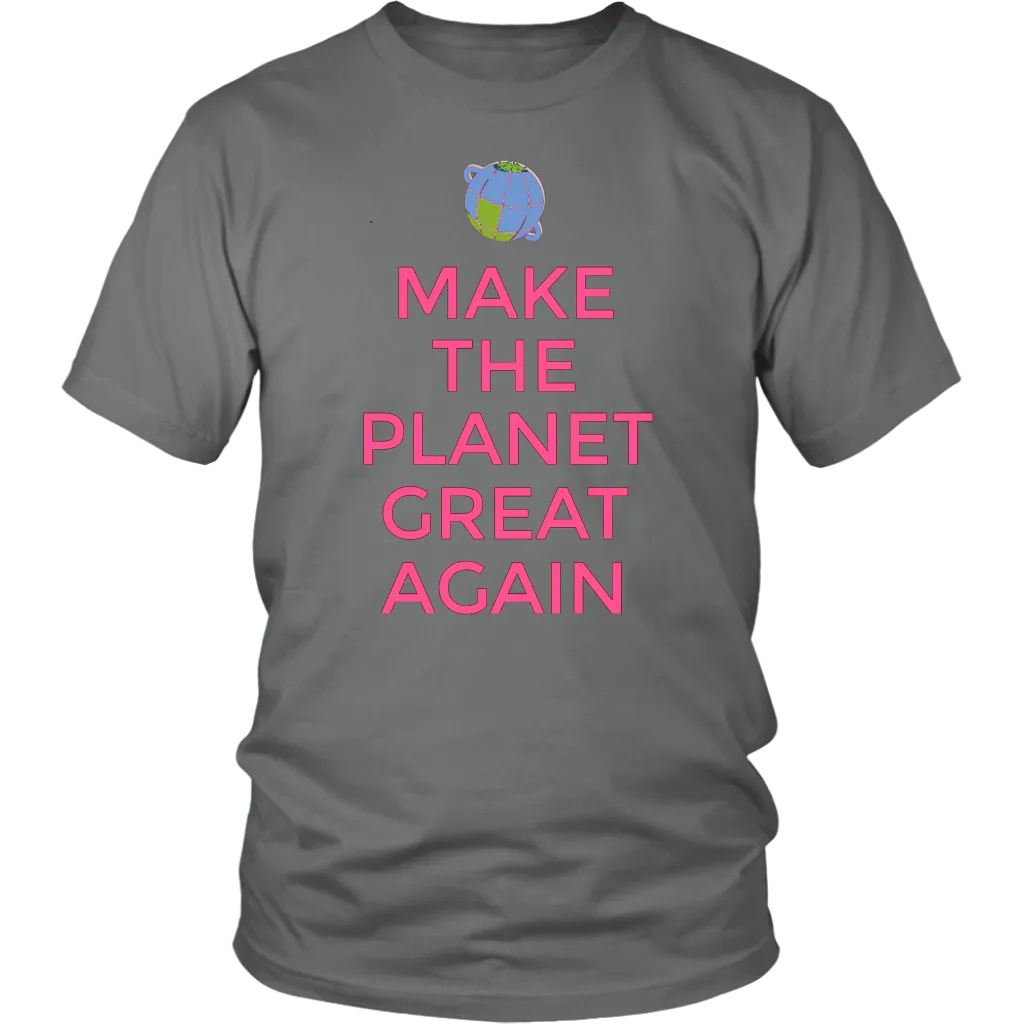 Macron to Congress: 'Make the Planet Great Again' T-shirt