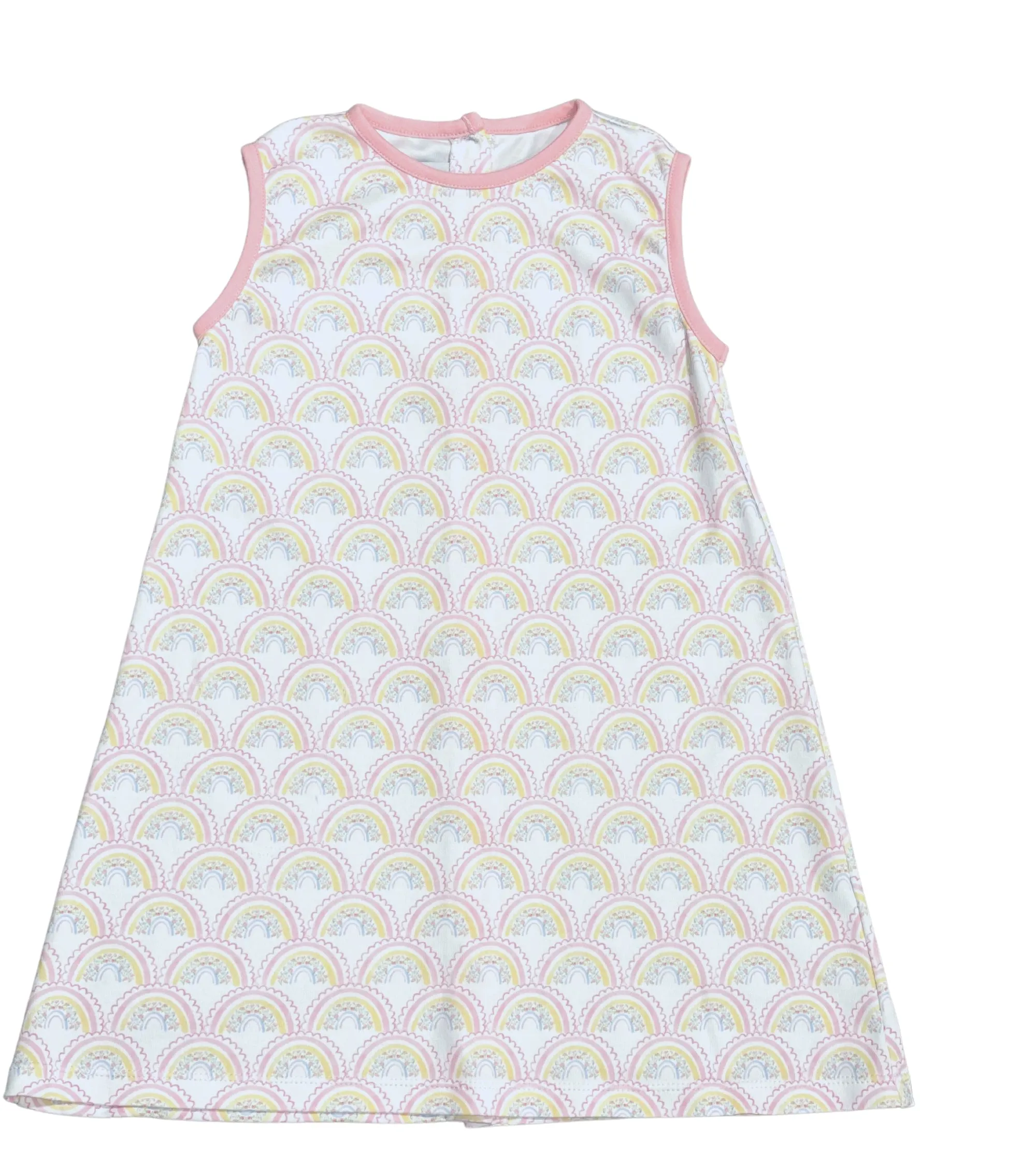 Madison Dress | Rainbow Pima (12M)