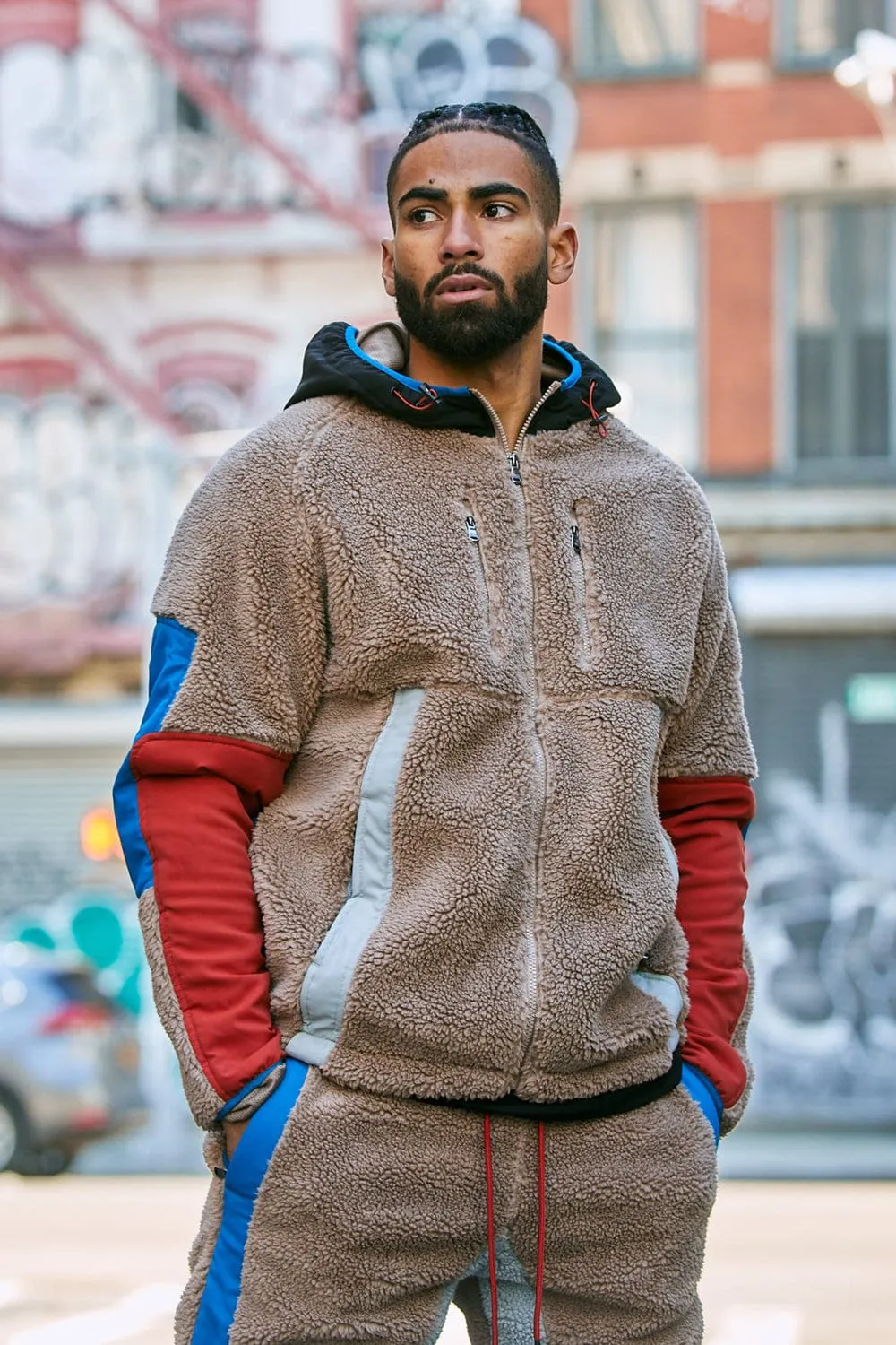 Mercer Sherpa Hoodie (Earth)