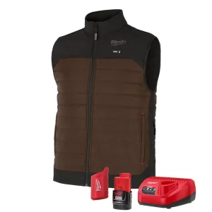 Milwaukee M300N-21 M12 Heated Brown Axis Vest Kit