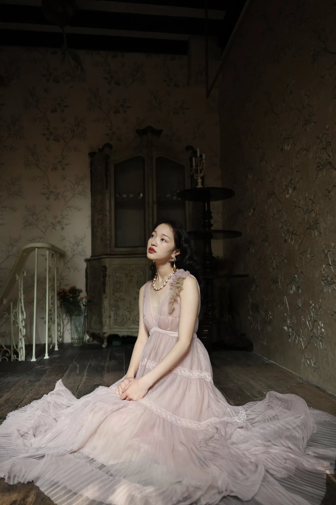 Molifusu | Waltz Veil Layered Dress