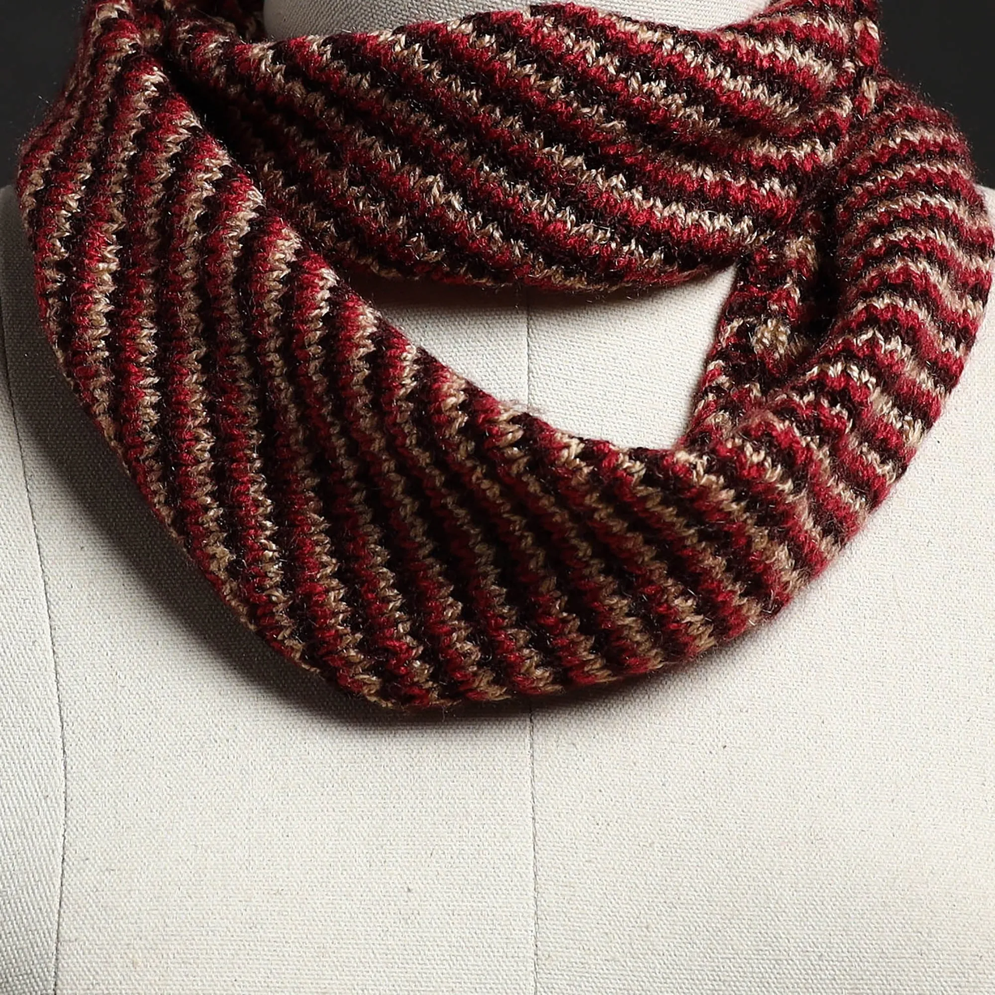 Multicolor - Kumaun Hand Knitted Woolen Neck Warmer 38