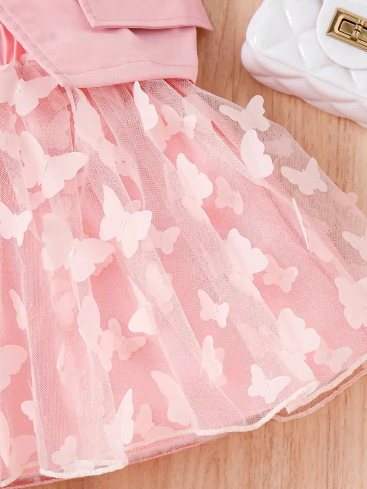 My Perfect Spring Butterfly Skirt 3PC Set