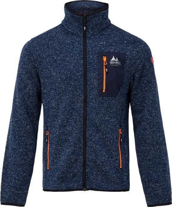 Nordberg Noa fleece vest heren navy