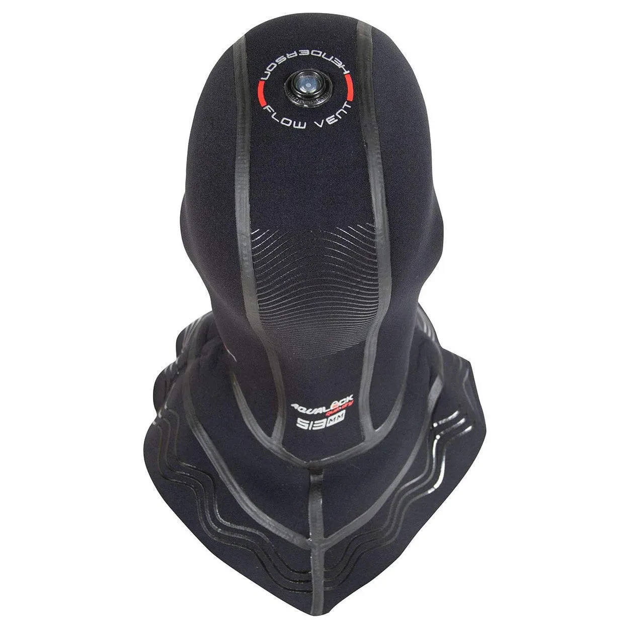 Open Box Henderson 5/3mm Aqua Lock Quick-Dry Bib Dive Hood, Size: Small