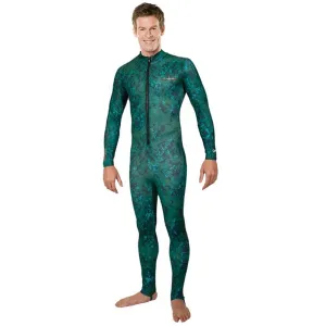 Open Box Henderson Spandex Printed Unisex Adults Jumpsuit Scuba Diving Wetsuit-Free Dive - Large