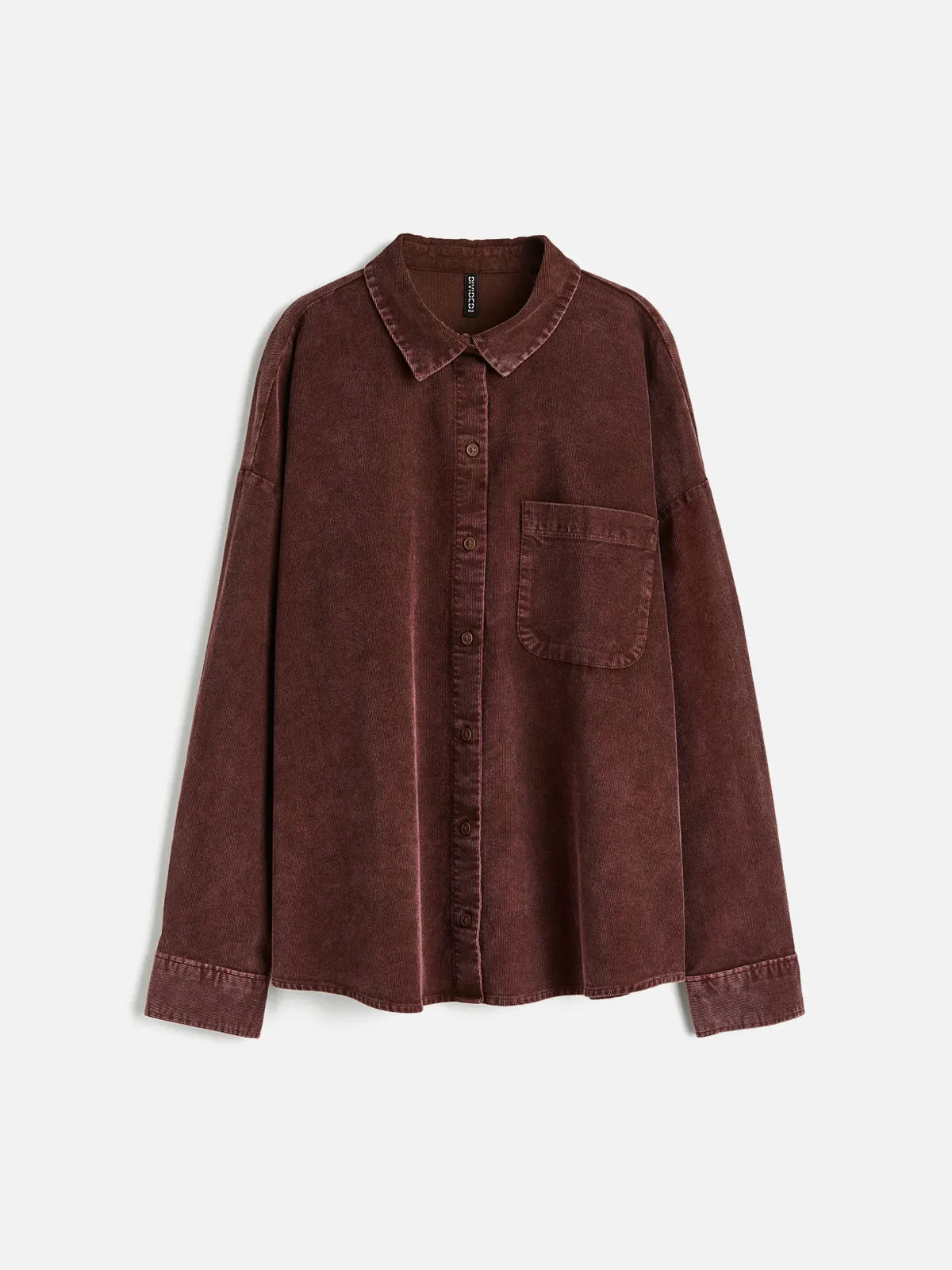 Oversized Corduroy Shirt