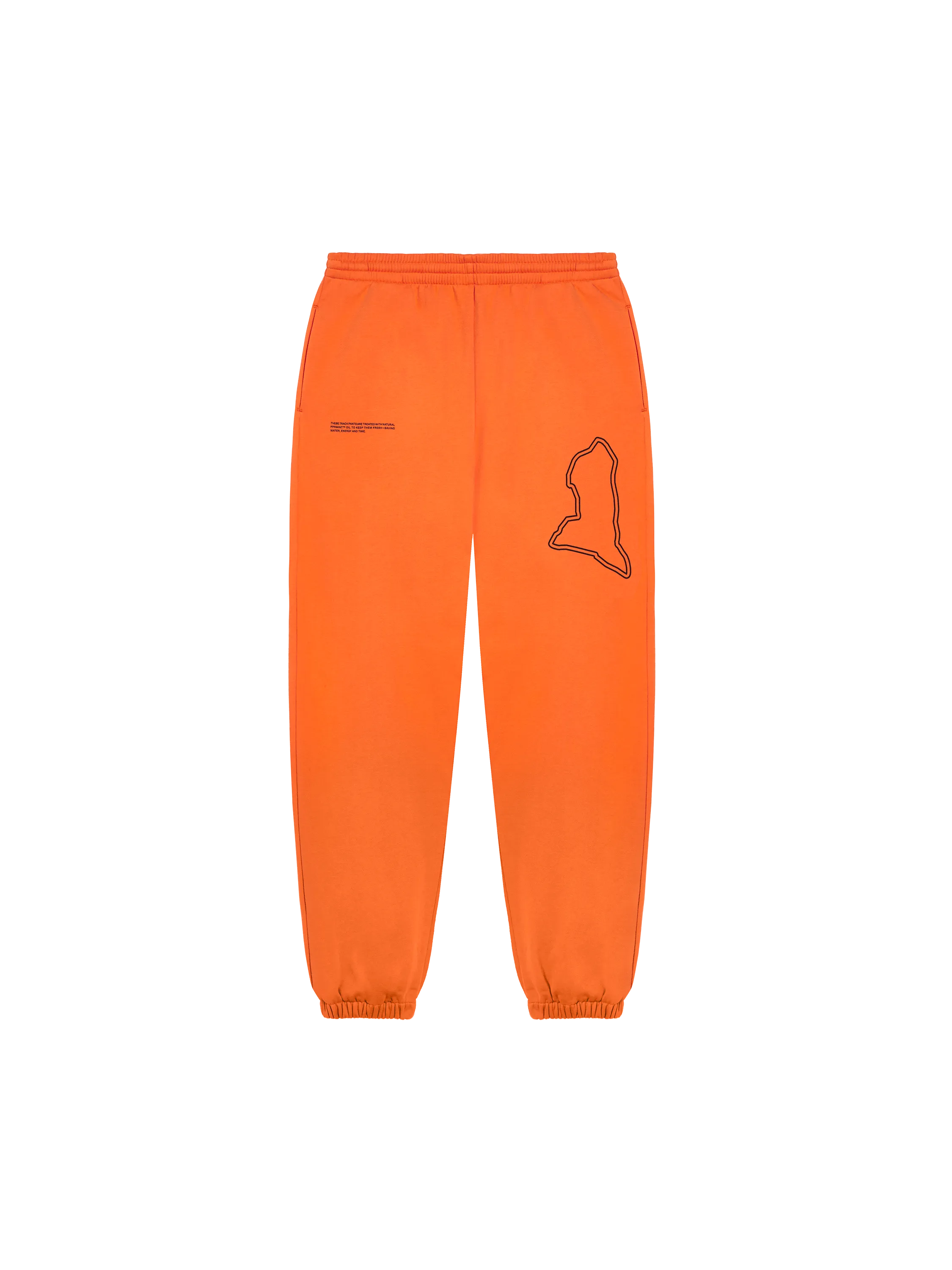 PANGAIA x Extreme-E Track Pants—persimmon orange