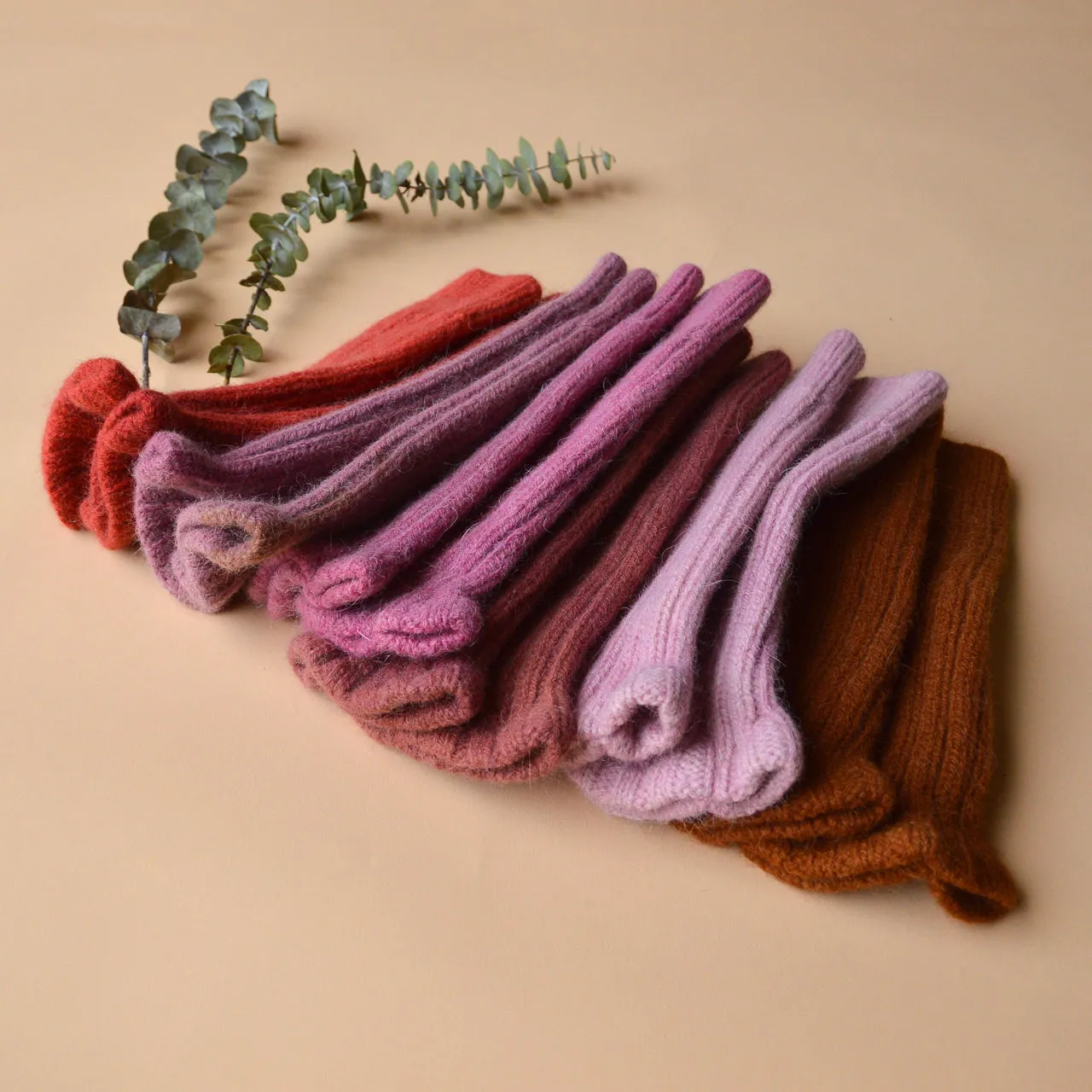 Plant Dyed Chunky Wool/Alpaca Hand Warmers (Adults)