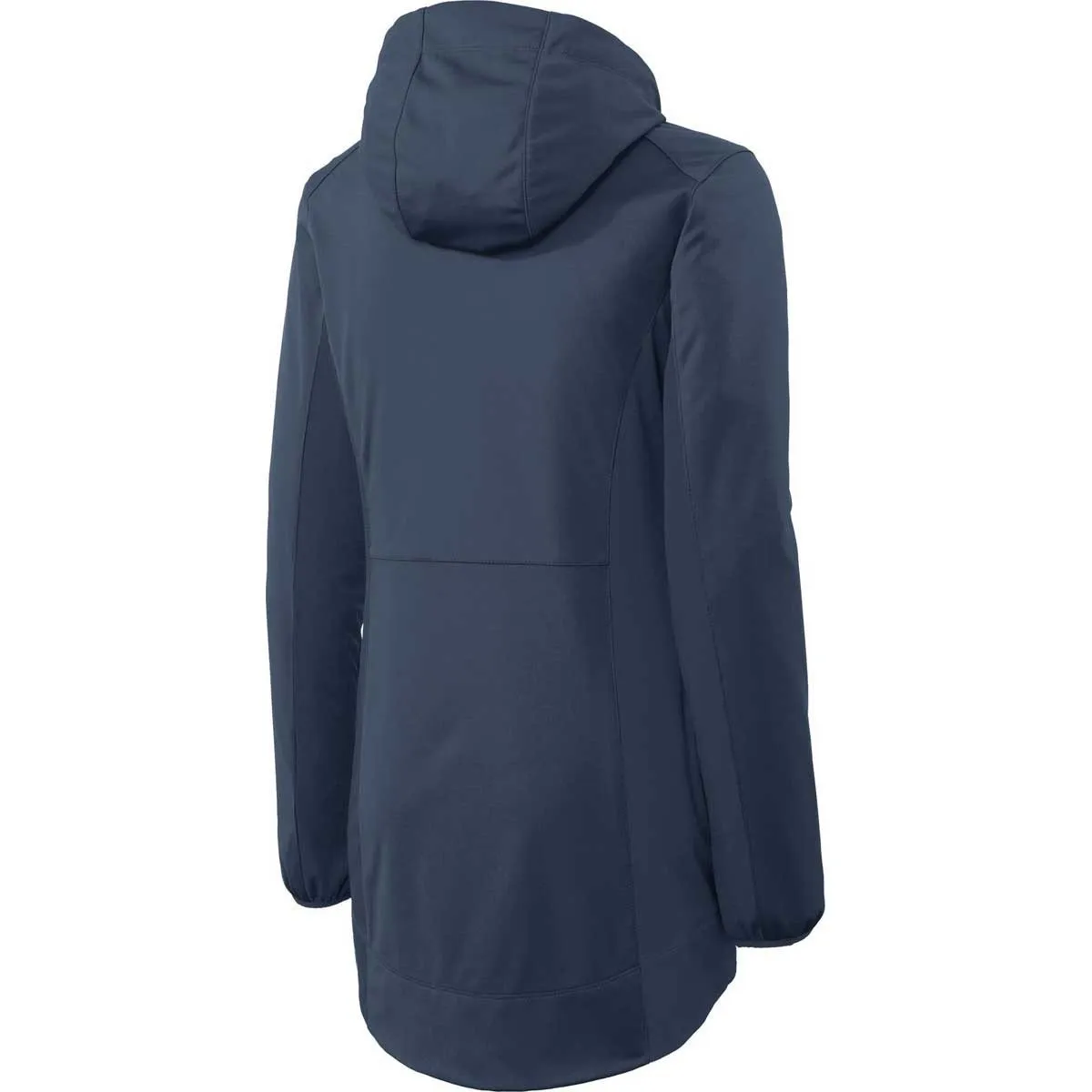 Port Authority Women's Dress Blue Navy Active Hooded Soft Shell Jacket