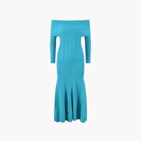 Pre Order:  Sky Blue Knit Dress