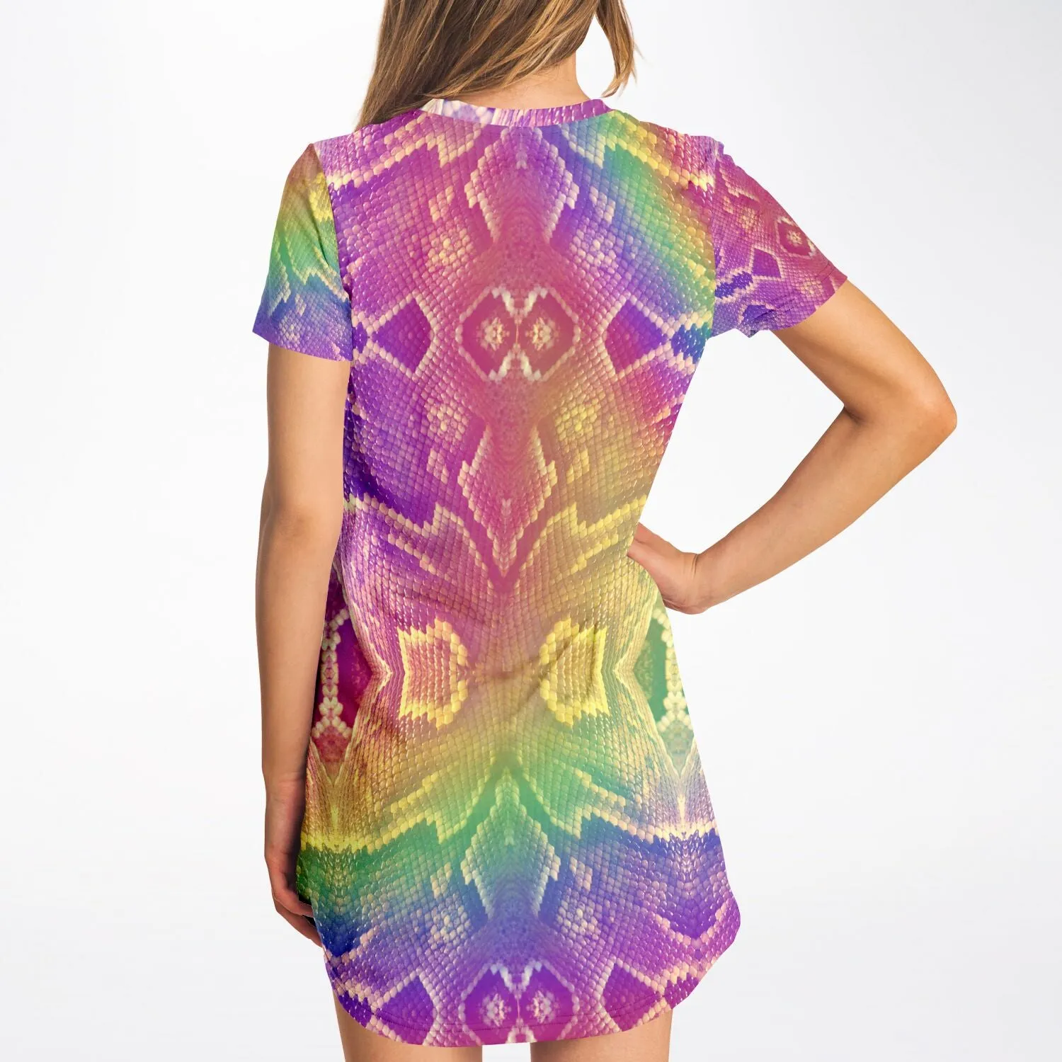 Psychedelic T-Shirt Dress