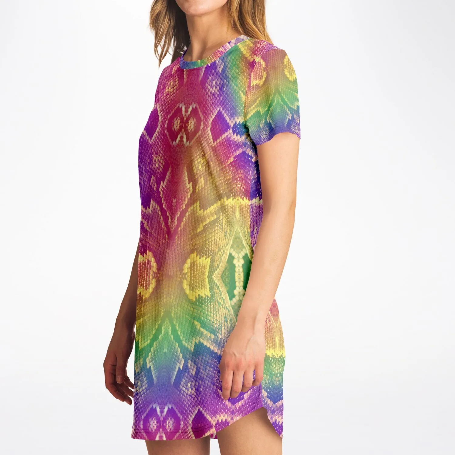 Psychedelic T-Shirt Dress