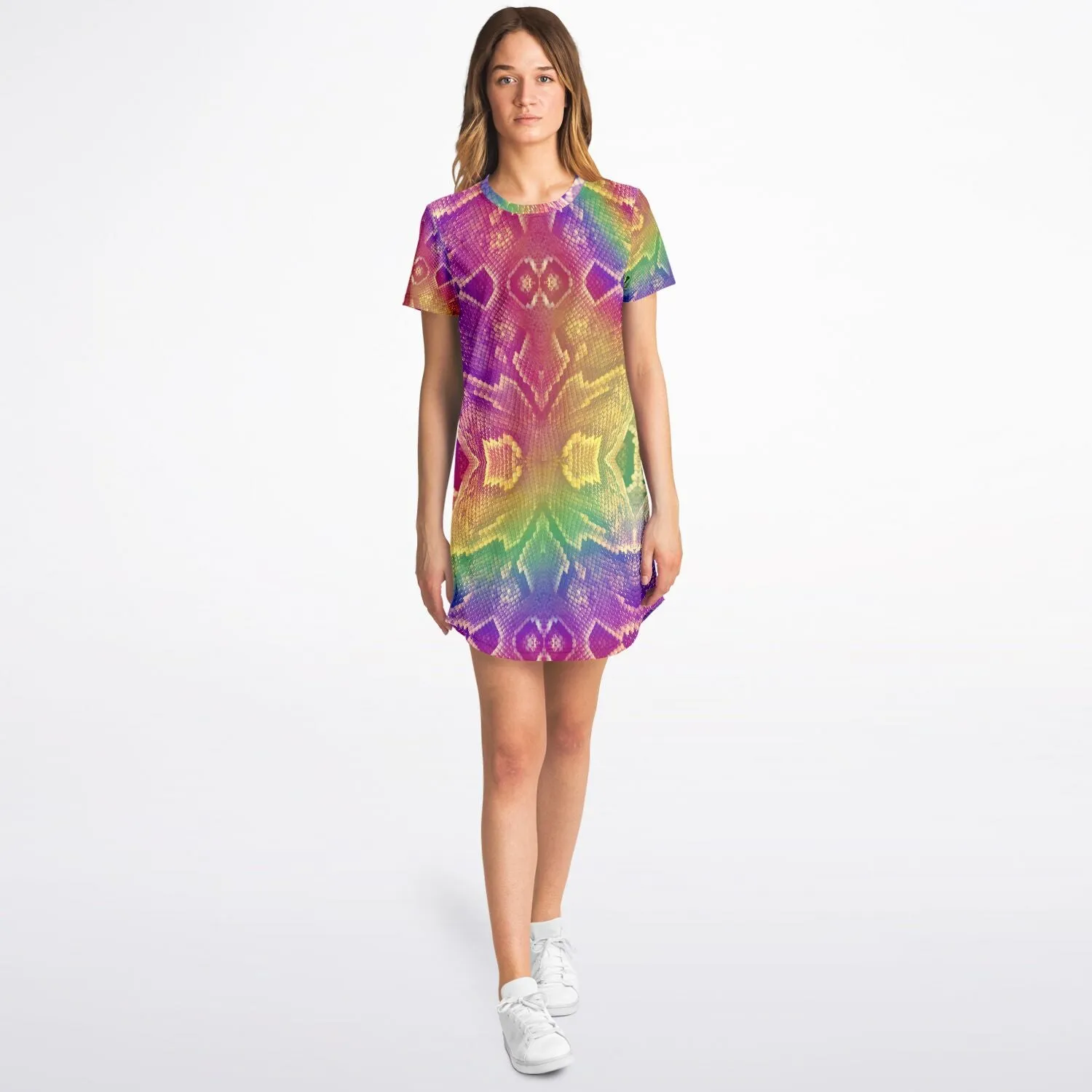 Psychedelic T-Shirt Dress