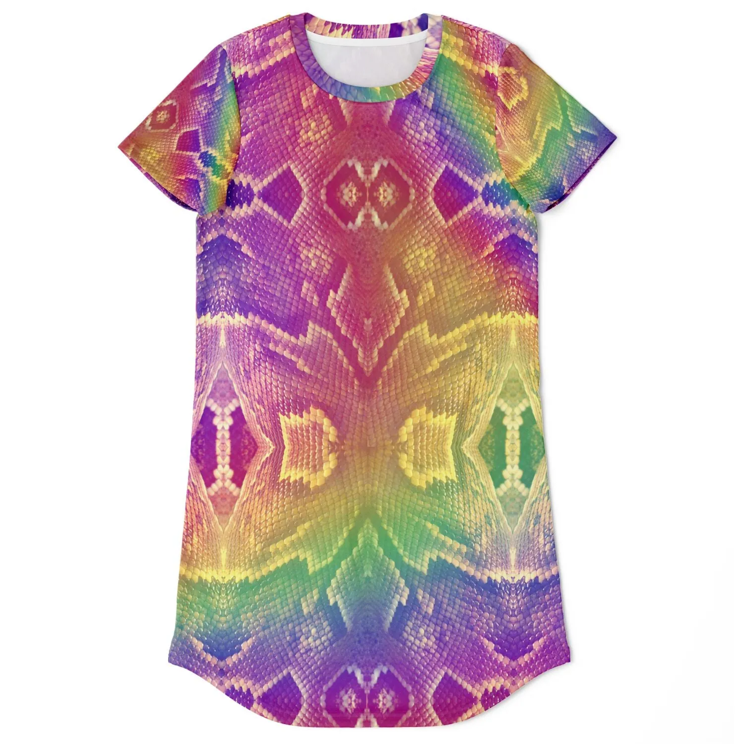 Psychedelic T-Shirt Dress