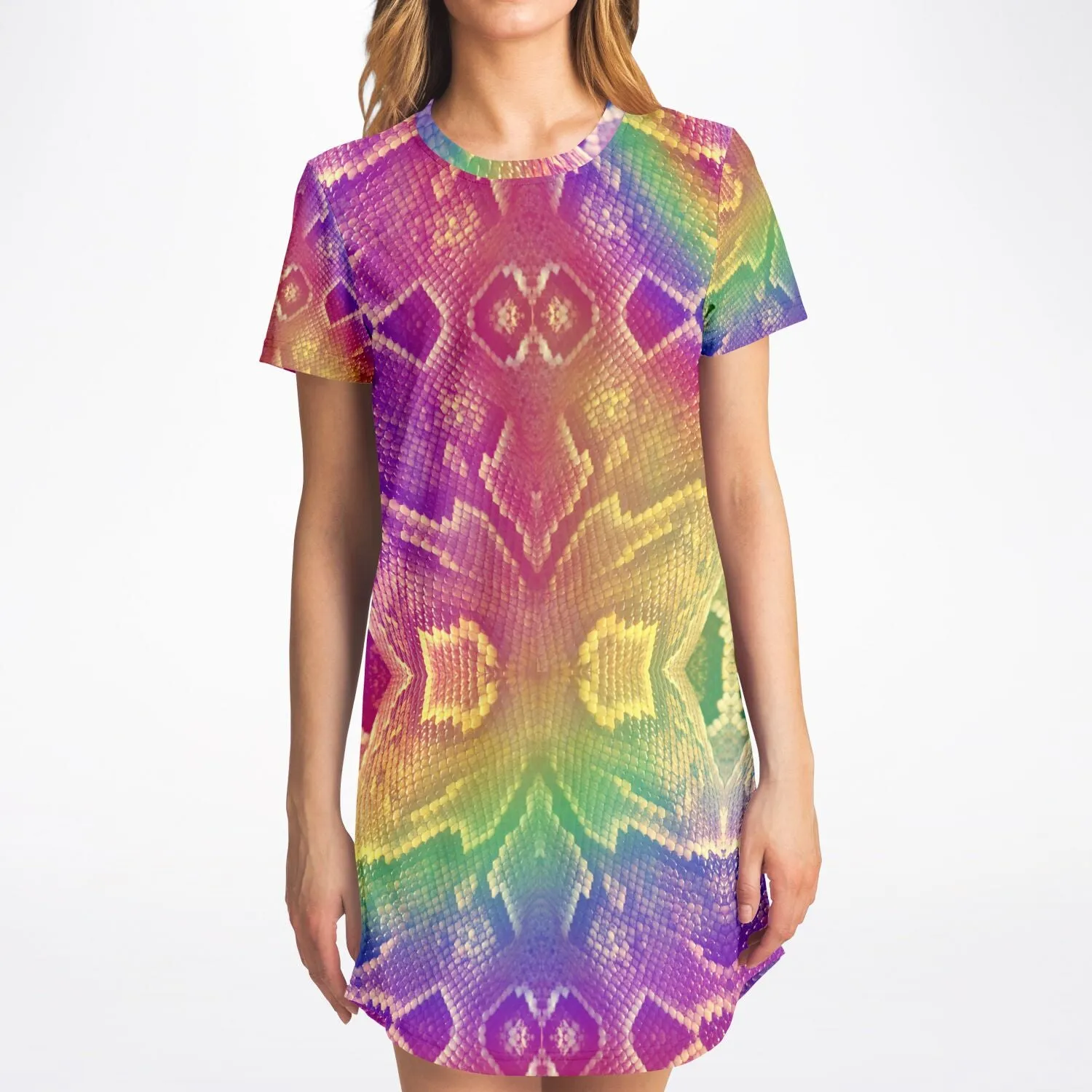 Psychedelic T-Shirt Dress