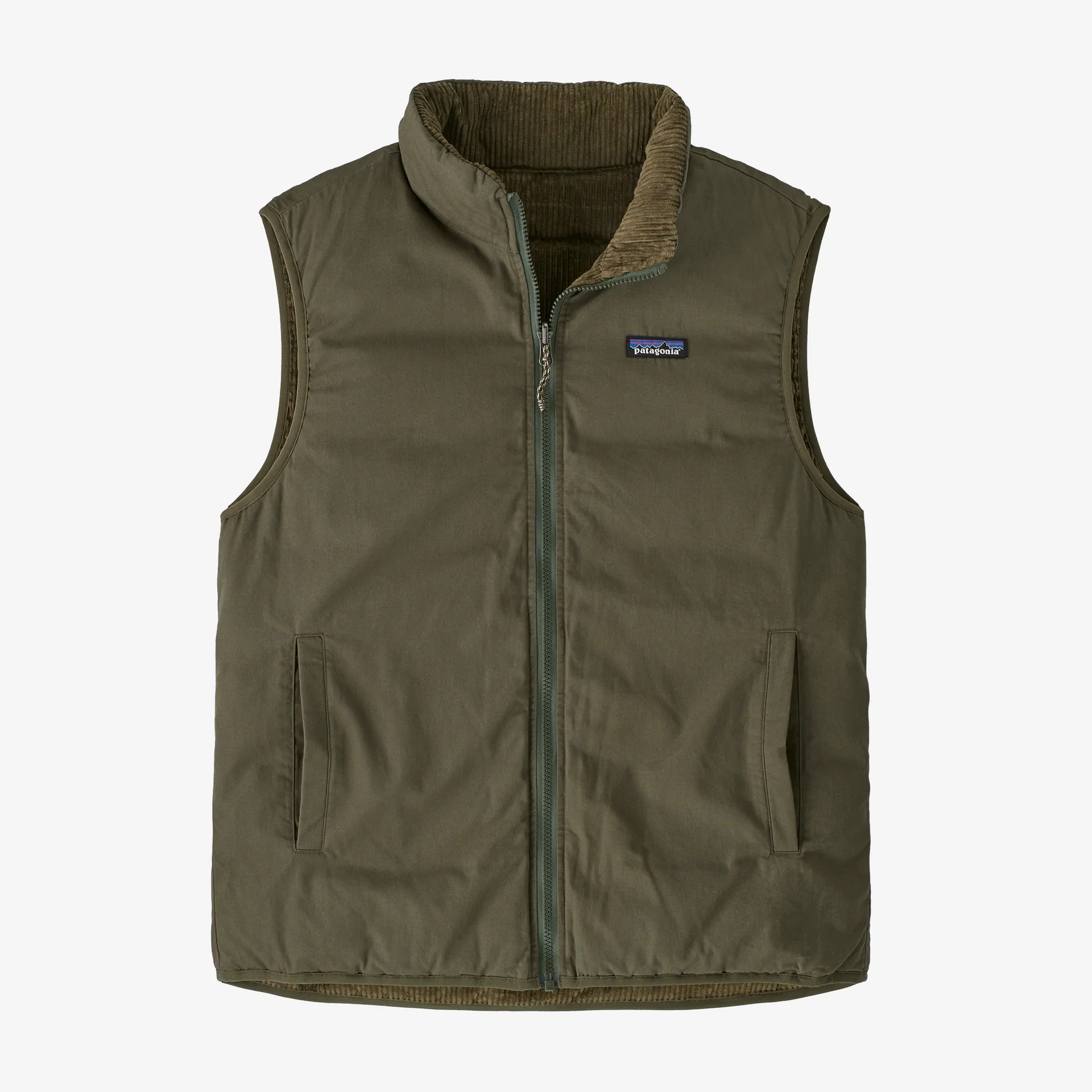 Reversible Cotton Down Vest