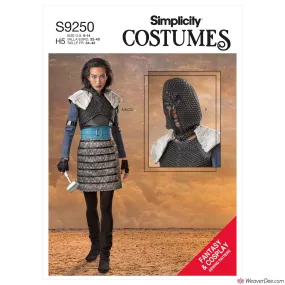 Simplicity Pattern S9250 Misses' Warrior Costume