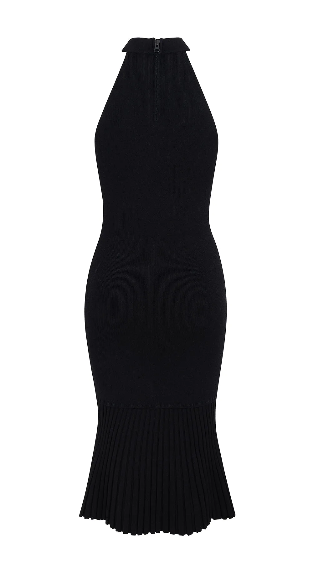 STELLA knit halterneck dress