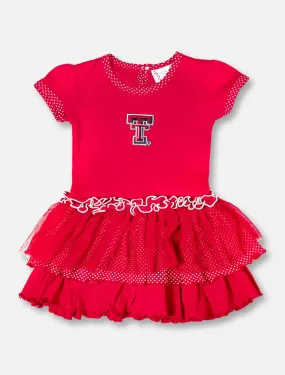 Texas Tech Double T Pin Dot TODDLER GIRLS TuTu Dress