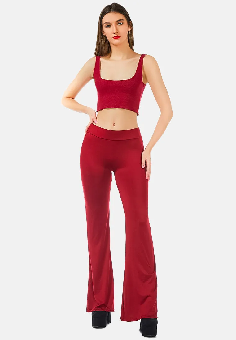 Timeless Stretch Flared Pant