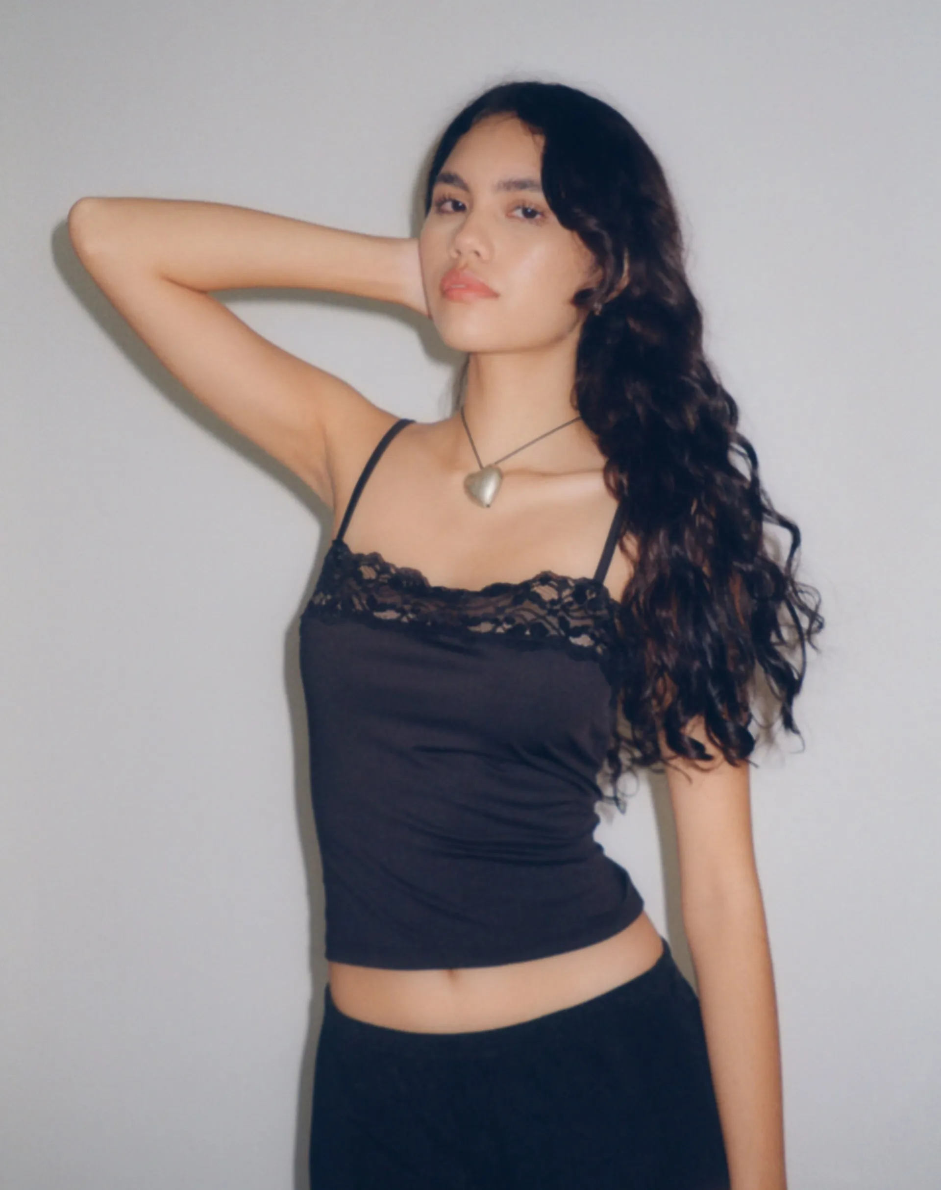 Tucci Crop Top in Black