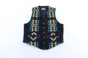 Vintage Pendleton High Grade Western Wear Aztec Vest