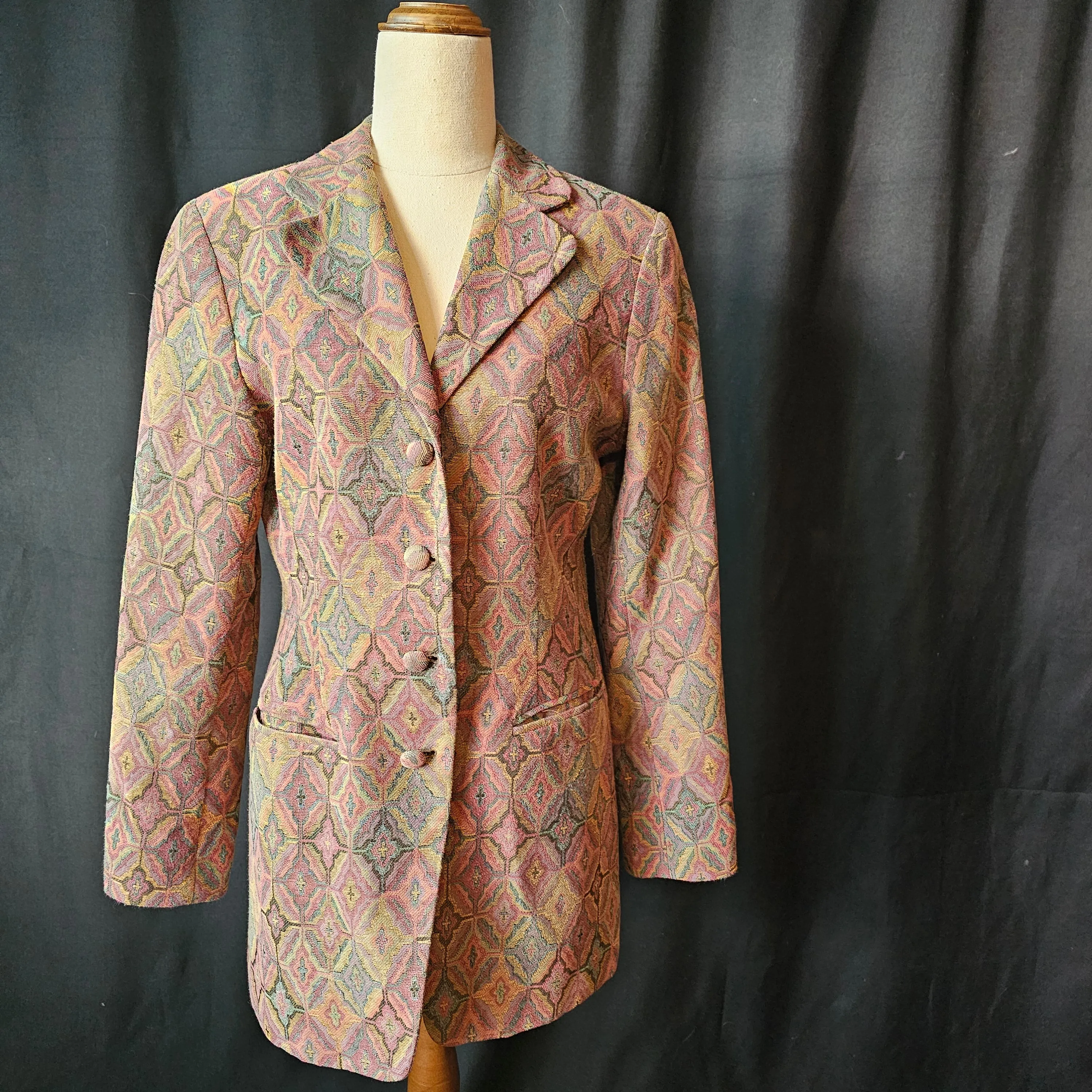 Vintage Tapestry Blazer 8