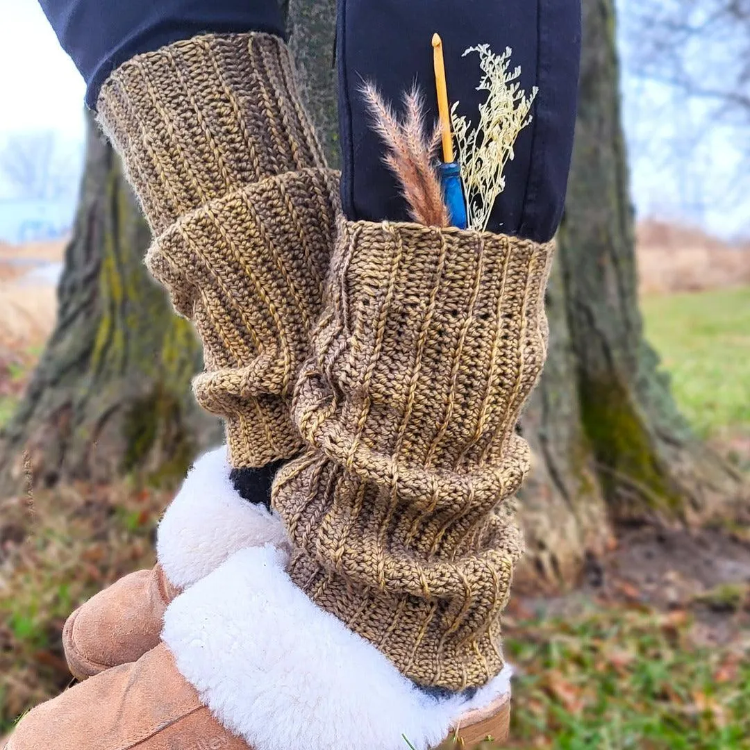 Walking Trail Leg Warmers | Knitting Pattern