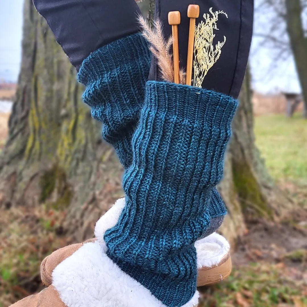 Walking Trail Leg Warmers | Knitting Pattern