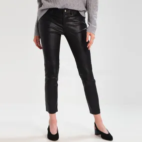 Women's Skinny Leather Jeans - Stella